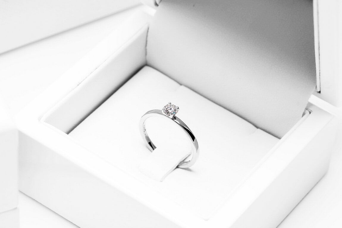 Emaga Złoty pierścionek PBD2500 - Diament